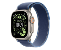 Smartwatch APPLE Watch Ultra 3 Naturalny Tytan/Niebieska Opaska Trail M/L 5G